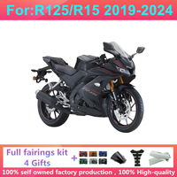 Kit de carénage complet moulé par injection pour moto, compatible avec YAMAHA R125 R15 R 125 2019 2020 2021 2022 2023 2024, kits de carénages de carrosserie