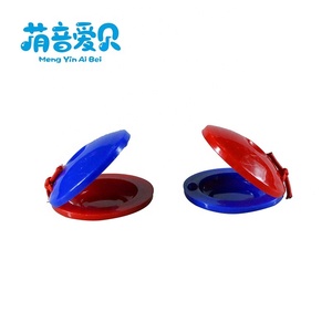 Instrumentos musicales para niños, Clapper de plástico, canastas para dedos, venta al por mayor - Product Image 3