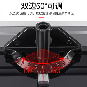 Regla de ángulo ajustable de 60 grados Xi'an Push para herramientas de carpintería y sierra de mesa - Product Image 1