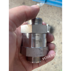Swagelok Stainless Steel Poppet 5000 <b>Psi</b> Check Valve, Tube, SS-CHS12-1 Used - Product Image 3