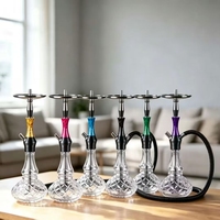 Embouts modernes en aluminium dépoli pour accessoires de chicha