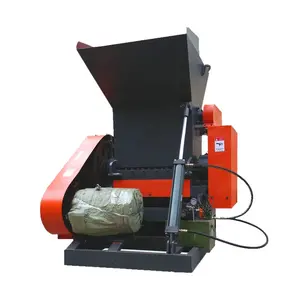 Crusher Flat-cutter PVC Mineral Water Shredder Industrial Plastic High Strength Alloy Steel Material Automatic Siemens