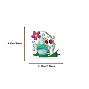 50PCS Creative PVC Pikemin <span class=keywords><strong>Game</strong></span> Graffiti Pegatinas decorativas impermeables para la decoración del hogar en la maleta Motocicleta Notebook - Product Image 3