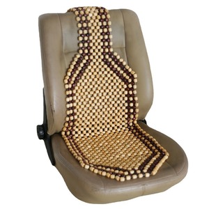 Coussin de massage 129 cm x 38,5 cm beige, marron foncé, noir, blanc, plat, décoratif, ventilé, pour massage du dos, pour siège de voiture - Product Image 3