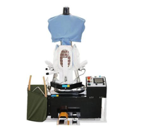 LAIJIE Laveuse industrielle textile électrique pour chemises, finisseur de vêtements 1KW, garantie 1 an