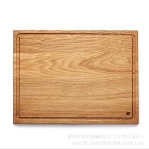 Planche à découper en bois d'acacia Edeldings 81x8x2 cm, rectangulaire, pour la cuisine, planche à découper en bois massif, utilisation sur comptoir - Product Image 3