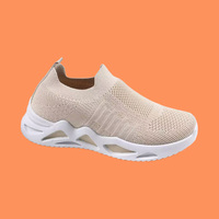 Chaussures décontractées pour enfants en maille respirante, design color-block sportif, semelle souple pour la course, idéales printemps-automne – Vente en gros