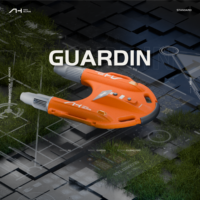 Robot de sauvetage USV compatible avec AI 'Gardian', anneau de natation à déploiement automatique, imagerie thermique pour les opérations de sauvetage nocturne dans l'eau, OEM