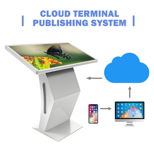 Kiosque interactif en libre-service pour intérieur, 43, 55, 65 pouces, pour la signalisation dans les centres commerciaux, écran tactile LCD 4K HD sur pied - Product Image 6