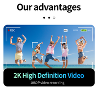 Gafas Inteligentes con IA, Cámara de 800W, Reducción de Ruido ENC, Asistente de Voz, Reconocimiento de Objetos, Traducción y Grabación de Video, Control Táctil
