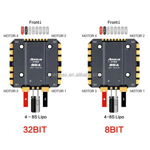 Composants de drone Axisflying <span class=keywords><strong>Argus</strong></span> Pro 80A 8S 32 bits ESC, 4-8S Lipo, dissipation thermique en aluminium, réponse <span class=keywords><strong>rapide</strong></span> de l'accélérateur - Product Image 3