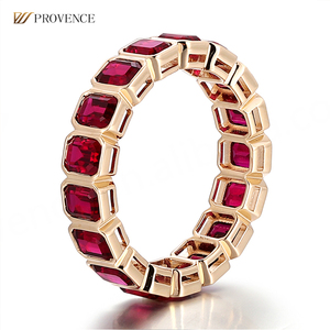 Bagues en or jaune 18k 14k, pierres précieuses cultivées en laboratoire Jedi personnalisées faites à la main, bijoux fins, bagues pour enfants, bijoux en or massif pour femmes - Product Image 1