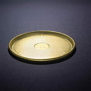 Plateau à gâteau en PET de qualité alimentaire de 8 pouces, jetable, rond, en plastique, pour pâtisseries, desserts, décoration, pour l'emballage, fabriqué à Taïwan - Product Image 2