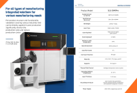 Imprimante 3D industrielle SLS3540 Pro automatique, nouvelle, garantie 1 an, WiFi/USB, nivellement automatique, haute résistance, fabrication de pièces en plastique personnalisées