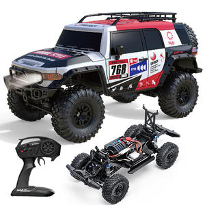 Camioneta Todoterreno de Escalada de Roca a Escala Completa 1/10 2.4G 4X4 IPX4 Jungle Beast Rally - Product Image 1