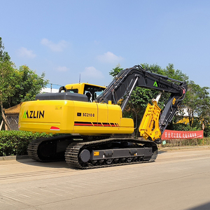 Excavatrice sur chenilles ZLIN 210, godet de 0,93 m³, machine de 21,5 kg, 1 an de garantie, moment de charge élevé, usage construction, haute qualité chinoise - Product Image 3