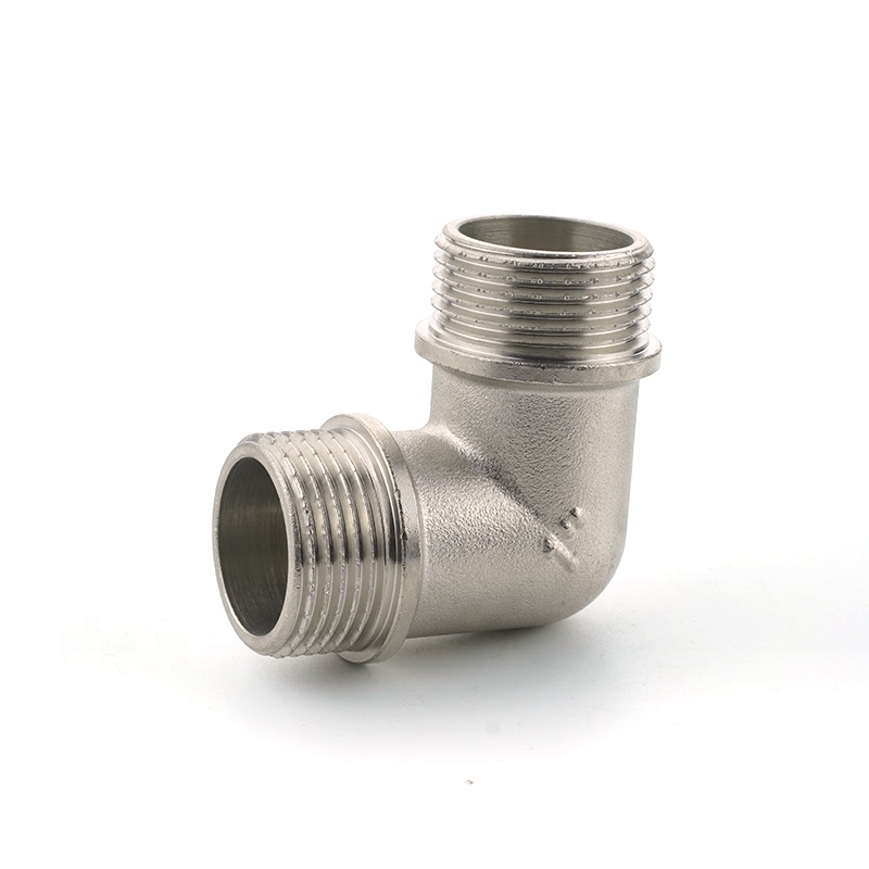 Professional made outer wire elbow threaded water pipe fittings brass elbow fittings