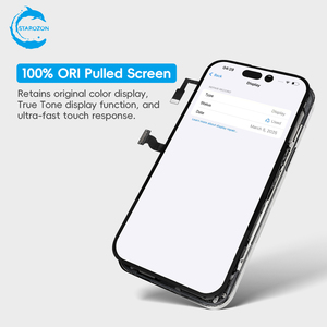 STAROZON ขายส่งหน้าจอ LCD โทรศัพ<span class=keywords><strong>ท</strong></span>์มือถือสำหรับ iPhone 14 Plus <span class=keywords><strong>Pro</strong></span> <span class=keywords><strong>Max</strong></span> ของแ<span class=keywords><strong>ท</strong></span>้ 100%  ถอดจากเครื่อง ไม่มีข้อผิดพลาดหรือปัญหาใดๆ - Product Image 5