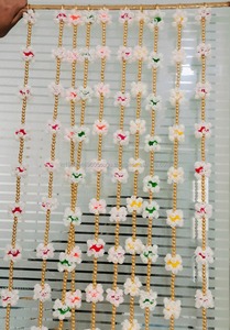 สติ๊กเกอร์ติดผนังตกแต่งเทศกาลอินเดียแบบดั้งเดิมหลากสีสัน ลายวงล้อราจสถาน ประดับด้วยพู่ห้อยและสายรุ้ง สำหรับตกแต่งบ้านในเทศกาลดีวาลีหรือวันเกิด - Product Image 4