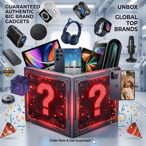 Lucky Electronics Vintage Mystery Festival Gift Box Boîtes aléatoires pour appareils 4G avec emplacement SIM, Caja Misteriosa Surprise - Product Image 1