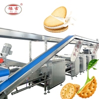Machine à fabriquer des biscuits aux doigts entièrement automatique Yuji / Ligne de production de biscuits durs et mous Prix