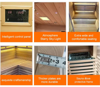 Sauna infrarouge lointain personnalisé pour 2 personnes, idéal pour la détox, le soulagement de la douleur et la relaxation, pour l'intérieur et l'extérieur, best-seller