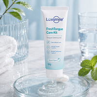 Luxsmile – Fabricant OEM en gros de nettoyeurs de langue dentaires en silicone et plastique avec brosse