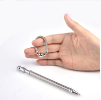 Pena Logam Magnetik, Pena Fidget yang Dapat Ditekuk, Mainan Fidget Kreatif untuk Dekompresi bagi Pelajar, Pekerja Kantor, Desainer, Menulis