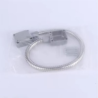 Protector de Cable Metálico Flexible para Puertas Ocultas, Control de Acceso, Cerraduras Eléctricas y Protección de Cables de Alimentación