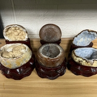 Cristaux en gros, Pierres de guérison, Grappe d'agate naturelle, Géode, Décoration Feng Shui pour la maison, Boîte à bijoux, Agate Cornucopia