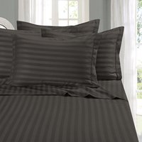 Draps de Lit Rayés en Coton, Draps Plats et Draps Housses Rayés à Couleurs Personnalisables pour Revendeurs