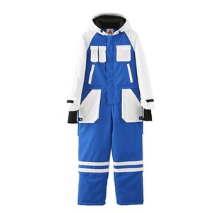 Nouveaux garçons et filles <span class=keywords><strong>combinaison</strong></span> <span class=keywords><strong>de</strong></span> <span class=keywords><strong>Ski</strong></span> hiver en plein air cyclisme <span class=keywords><strong>Ski</strong></span> coton costume imperméable noir et chaud ensemble pour enfants - Product Image 2