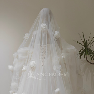Vestidos de Novia Modernos LY150 con Encaje, Cristales y Bordados, Estilo Sirena con Cola de Capilla - Product Image 6