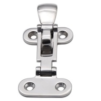 Loquet de porte en acier inoxydable 316 pour bateau marin, clip de verrouillage anti-tintement pour trappe de yacht, camping-car et cabine