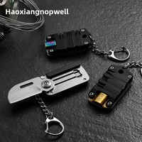 Tournevis multifonctionnel rectangulaire mini 3.0 en acier chrome-vanadium, outil portable EDC, couteau de poche pliable, kit de réparation, cadeau