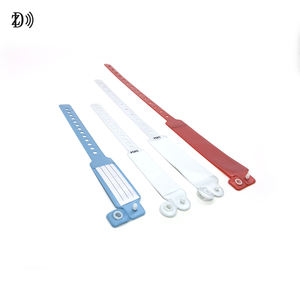 Pulseras RFID de <span class=keywords><strong>PVC</strong></span> Suave con Tamaño Ajustable Personalizado para Admisión Hospitalaria, Médicas para Adultos - Product Image 4