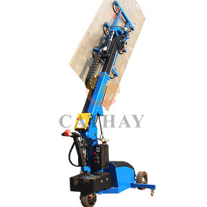 Carretilla de Vacío para Equipos de 600 kg, Máquina para Colocar Baldosas de Mármol, Elevador de Vidrio Eléctrico con Diseño Telescópico para Cristaleros - Product Image 6