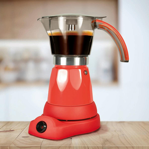 Thiết Kế Mới Máy Pha Cà Phê Ý Cà Phê Điện <span class=keywords><strong>Maker</strong></span> Với 360 ° Xoay Cơ Sở 4-6 Ly - Product Image 1