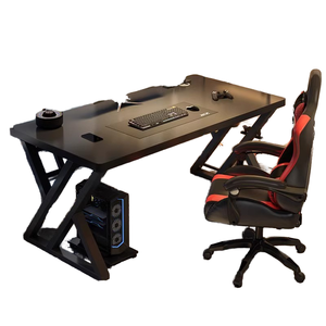 Mesas de juego de madera de diseño de lujo atlántico, escritorio de Juegos de ordenador de mejor presupuesto con paquete de silla ajustable de muestra gratis - Product Image 1