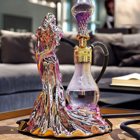 Usine En Gros Narguilé Haute Qualité Résine 42CM Coloré Shisha Narguilés En Alliage D'aluminium Nouveau Design Sheesha