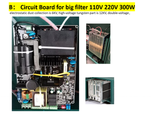 Cao áp 6KV đôi 12kv ESP lọc bụi tĩnh điện bộ sưu tập <span class=keywords><strong>Ionizer</strong></span> mạch mẹ board điện gói cho máy lọc không khí - Product Image 2