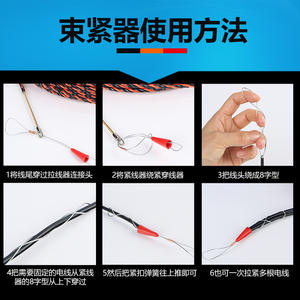 Herramienta Esencial para Electricistas, Tirador de Cables de Acero, Guía de Cableado para Conductos, Instalación de Cables de Red Ocultos, Doblador de Conductos - Product Image 4