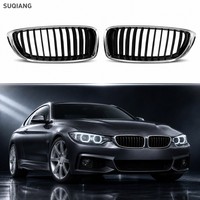Grille avant pour BMW Série 4 F32 F33, chromée noire, référence OE 51137294813, livraison en 15-30 jours, garantie 6 mois, directement de l'usine