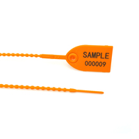 Sceau de sécurité en plastique à billes anti-effraction US-PS300B - Verrou de conteneur à serrage progressif