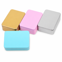 Boîte à biscuits de qualité alimentaire, boîte rectangulaire, emballage personnalisé, conteneur en métal imprimé avec couvercle pour bonbons, chocolat, pâtisserie, cadeau