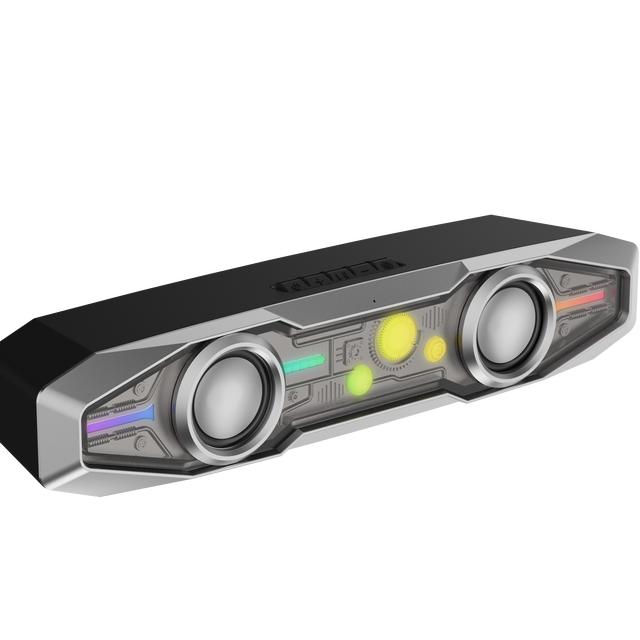 2.0 Battery Included Gaming Wireless Laptop Speaker for Computer with RGB Led Light Home Speakers Audio System Sound