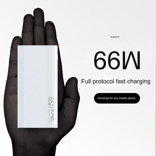 2024 New Arrivals High Capacity 20000mah PD Mini Type-C Power Bank 20W Output Fast Charge GaN Tech Ultra Slim Waterproof LED
