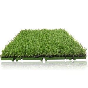 Thảm Cỏ Nhân Tạo Nhà Máy Thảm Cỏ Tổng Hợp Cỏ Cảnh Quan Màu Tím - Product Image 3