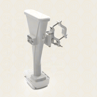 Amplificateur à gain élevé 90 dB °   Antenne asymétrique à cornet prenant en charge les points d'accès Point-à-Multipoint (PtMP) 5 GHz et 6 GHz pour les réseaux WISP