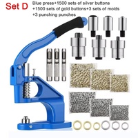 Presse manuelle robuste pour boutons en aluminium, œillets et agrafes – Machine à poinçonner pour vêtements et pièces de machines